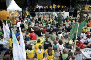 Kids for Earth demonstration Bonn