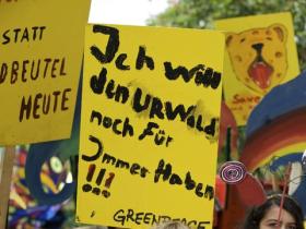 Kids for Earth demonstration Bonn