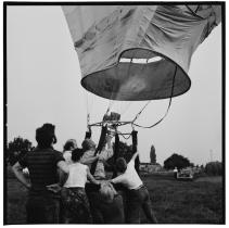 Training in Aachen for Protest Flight across Berlin Wall