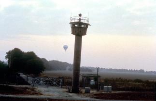 Action against Nuclear Testing with Balloon in Berlin