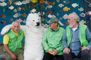 Volunteers at Ozeaneum in Stralsund