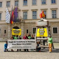 Protest against Gas Drilling in Bavaria