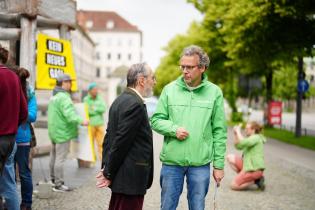 Protest against Gas Drilling in Bavaria