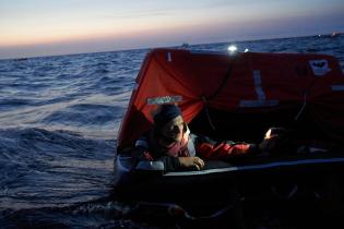 Floating Protest Camp off Borkum - Photos Anne Barth