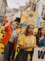 "Strengthening Democracy" – Appeal by Greenpeace Youth in Erfurt