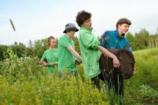 Planting Trees Protest Against Gas Drilling in Upper Bavaria