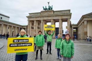 SLAPP Suit Protest in Berlin