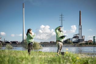 Sampling and Analysis of PFAS in the River Rhine in Germany