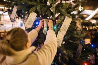 Emden Greenpeace Group at Interactive Advent Campaign in Germany