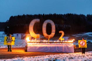 Protest Against Gas Drilling in Reichling