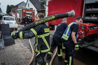 Starker Regen in Nordrhein-Westfalen