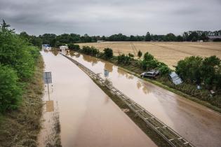 Starker Regen in Nordrhein-Westfalen