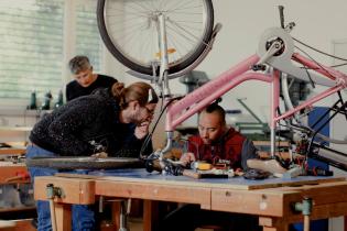 Repair Café in Suhr, Schweiz