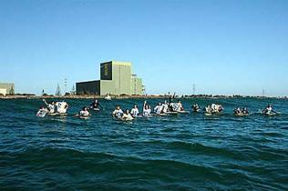 Surferprotest gegen Marsden B