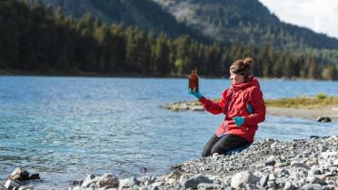 Auf den Spuren der Dauergifte: Eine von acht Greenpeace-Expeditionen führte in die Goldenen Berge des Altai-Gebirges, Juni 2015