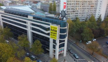 Protest an SPD-Zentrale