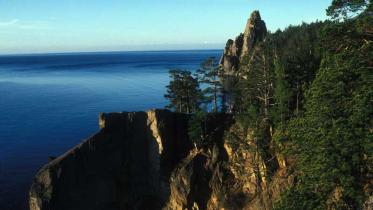 Pribaikalsky National Park: Baikalsee Russland im September 2003