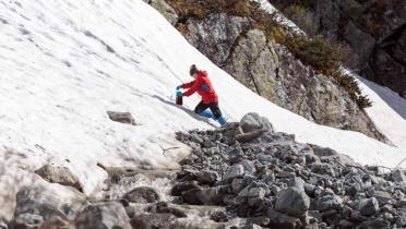 Auf den Spuren der Dauergifte: Eine von acht Greenpeace-Expeditionen führte in die Goldenen Berge des Altai-Gebirges, Juni 2015