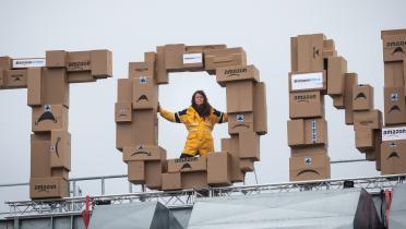 Protest in Winsen bei Amazon