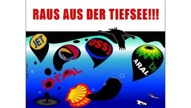 Grafik: Raus aus der Tiefsee! erstellt am 6-7-2010