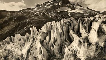 Der Rhonegletscher im Jahr 1925