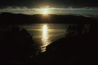 Sonnenuntergang am Baikalsee