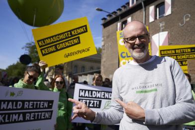 Author and Forestry Expert Peter Wohlleben in Cologne