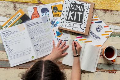 Bildungsmaterial des Klimaschulprojekts "Schools for Earth"