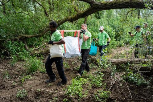 Clean-up In Ahrtal Flood Area 2023