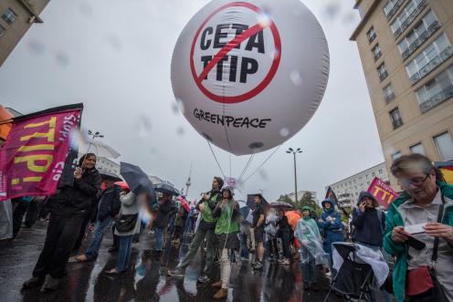 TTIP/CETA Demonstration in Berlin 