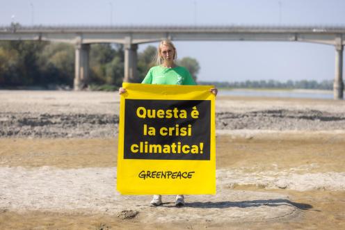 Drought in Northern Italy