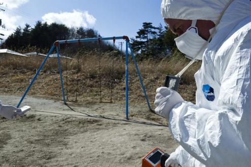 Greenpeace-Strahlenmessung bei Fukushima 03/27/2011