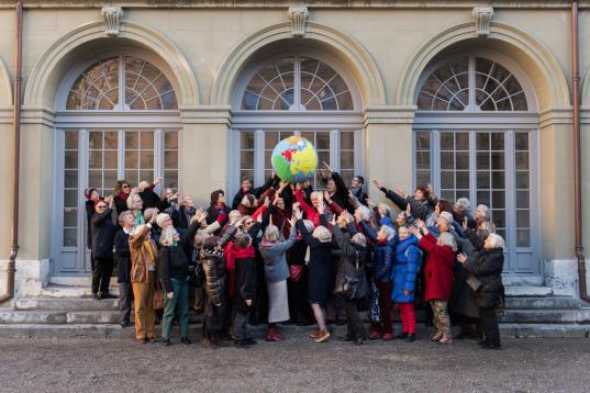 Swiss Senior Women Vote for Climate Protection