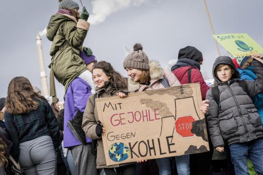 Demonstration and Student Strike for More Climate Protection in Berlin