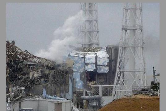 Fukushima 1 Reaktor 4 am 16.3.2011