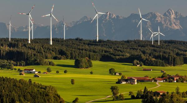 Windpark at Haarberg