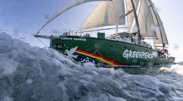 Rainbow Warrior III in der Adria