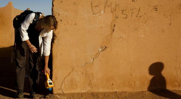 Greenpeace-Strahlenmessungen in Akokan, Niger 11/05/2009