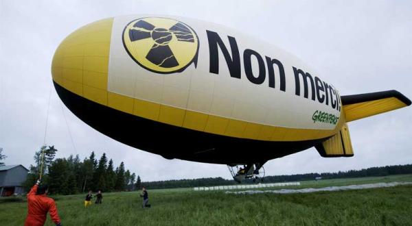 Greenpeace-Protest gegen den EPR, Juni 2008