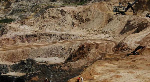 Die Kohlemine Durgapur in Indien. September 2011