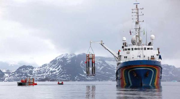 Zweite Expedition in die Arktis mit der Esperanza im Mai 2010