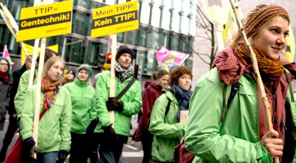 Anti-TTIP-Demonstration in Berlin