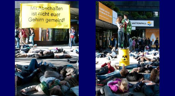 Flashmob der Greenpeace-Jugend