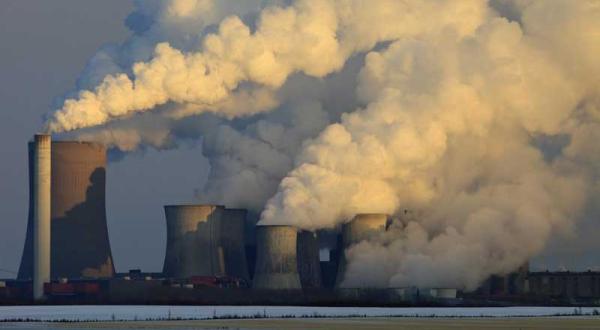 RWE coal power plant Niederaussem im Januar 2010