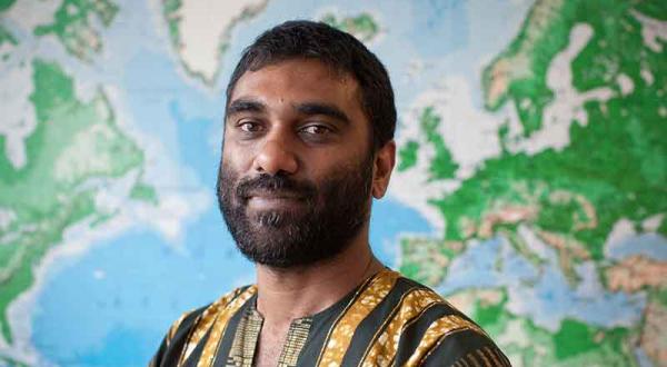 Portrait Kumi Naidoo Geschäftsführer Greenpeace International, Juni 2009