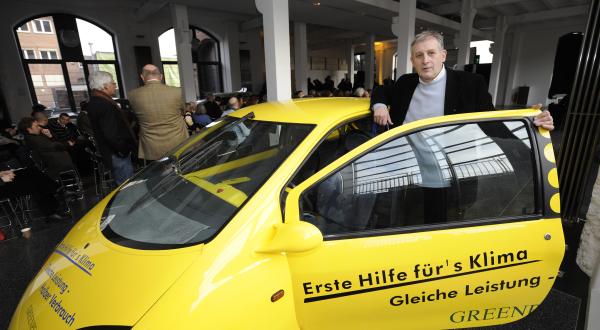 Januar bis März 2009: Der SmILE auf der Ausstellung "Stromlinie" im Prototypen-Museum