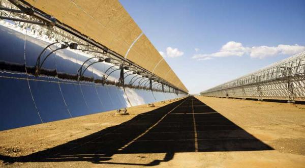 Andasol Solar Anlage in Südspanien, Mai 2009