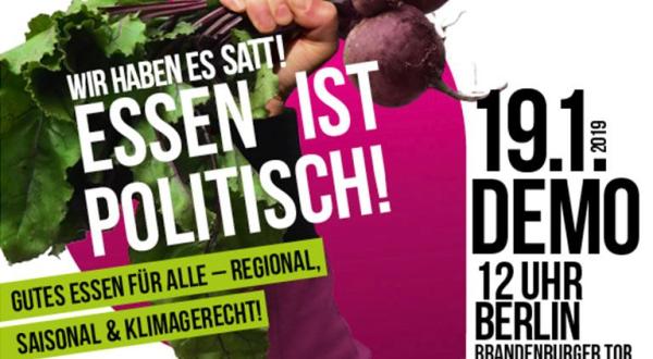 Aufruf zur Demo am 19. 1. 2019