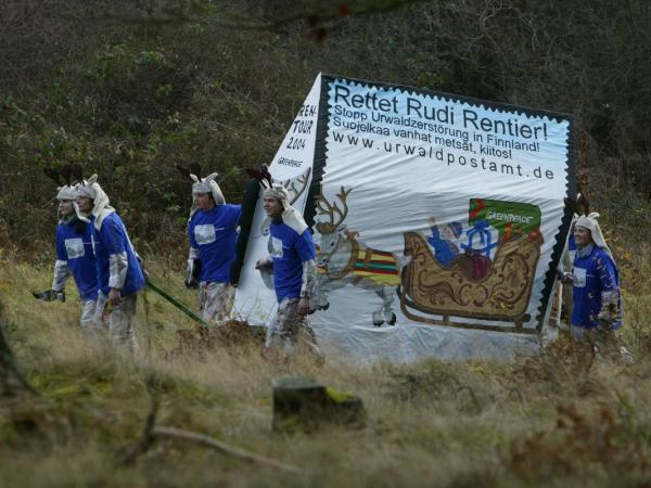 "Rettet Rudi Rentier"-Tour in Deutschland