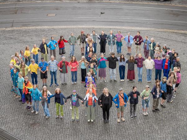 "Strengthening Democracy" – Appeal by Greenpeace Youth in Erfurt - Photos Ingmar Nolting